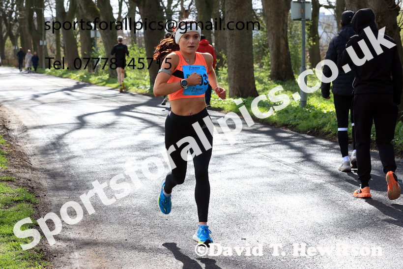 Senior Womens 6 Stage Road Relay, 2026 Northern Mens 12 and Womens 6 Stage Road Relays and Young Athletes 5k, Sheepmount Stadium, Carlisle. Photo: David T. Hewitson/Sports for All Pics